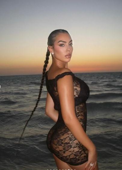 Luce irreconocible: El impactante cambio de “look” de Georgina Rodríguez; ahora es una rubia de oro