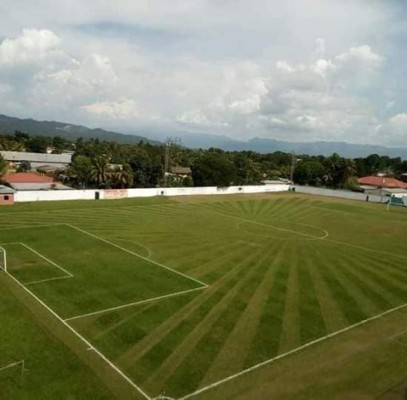 ¡Una belleza! Así es el estadio Sol de América de Azacualpa, Santa Bárbara