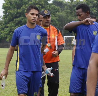 Así fue el primer entreno del Real España con Erick Gallegos al mando