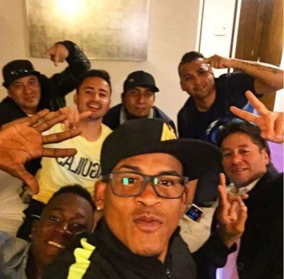 FOTOS: Así disfruta Brayan Laboriel con los jugadores del América de México