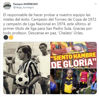 'Se apagó la luz más brillante del fútbol de Honduras': Los desgarradores mensajes tras la muerte de Chelato Uclés