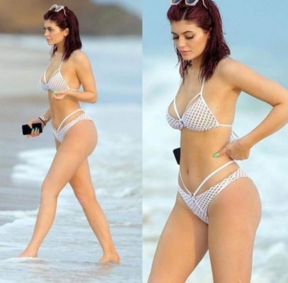 Las mejores fotos de Kylie Jenner, la fanática número uno del Montreal Impact