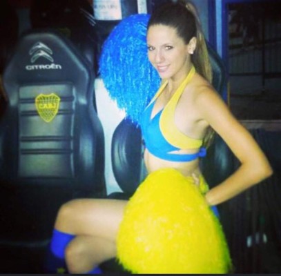 Conocé a la porrista de Boca Juniors que dijo haber tenido un amorío con David Bisbal