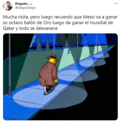 Para reír: Los jocosos memes que dejó la no nominación de Messi al Balón de Oro 2022; No perdonan a los franceses