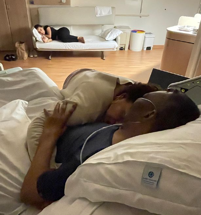 El posteo de Kely Nascimento acompañando a su padre en estas horas muy difíciles.