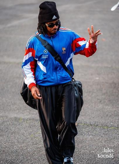 La facha de Camavinga y así llegó Koundé: Francia se reporta lista para los últimos partidos del 2024