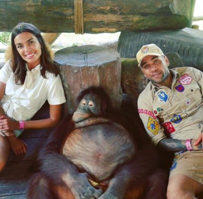 Las vacaciones más 'espirituales' de Dani Alves junto a su pareja luego de ganar la Copa América