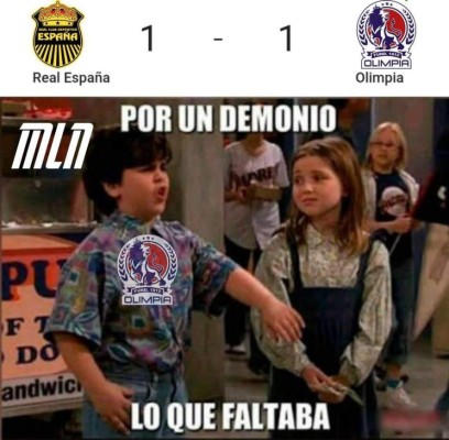 Olimpia y Motagua, protagonistas de los memes tras el inicio del torneo Apertura 2020