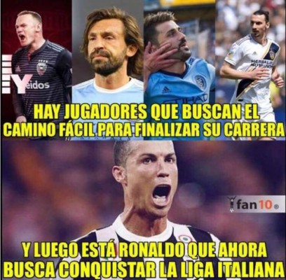 Divertidos memes que dejó presentación de Cristiano con Juventus