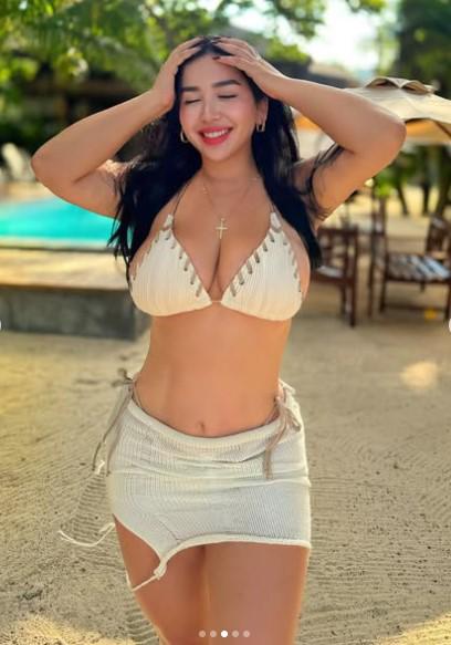 Jugador extranjero de la Liga Nacional se fue de vacaciones a Roatán y su novia deslumbró en la playa