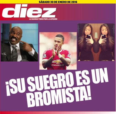 Las portadas digitales de DIEZ de este sábado 30 de enero de 2016