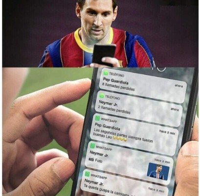 Messi, protagonista de los memes tras el sufrido triunfo del Barcelona en la Supercopa española