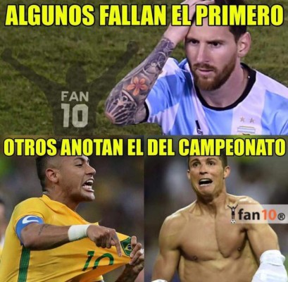 Neymar es campeón con Brasil y los memes de burlan de Messi&nbsp;&nbsp;