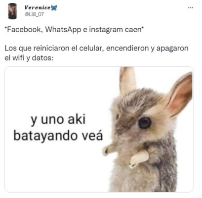 ¡Te vas a morir de risa! Los memes que está dejando la caída mundial de Facebook, Instagram y Whatsapp