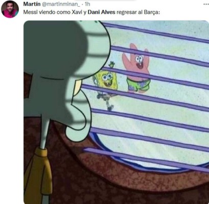 Dani Alves regresa al Barcelona y los memes destrozan al jugador brasileño por su edad