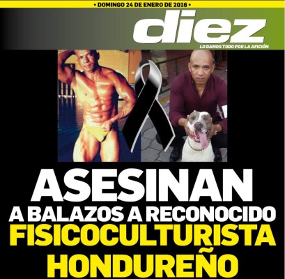 Portadas digitales de DIEZ de este domingo 24 de enero del 2016