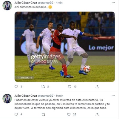 Así reaccionó la prensa de Honduras y Panamá tras la remontada: 'Pasamos de tener vida a la muerte'