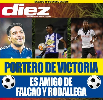 Las portadas digitales de DIEZ de este sábado 30 de enero de 2016