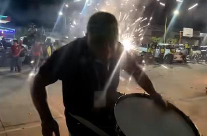 Caravana pletórica del Olancho en Juticalpa, locura por Auzmendi y el mensaje emotivo a Humberto Rivera