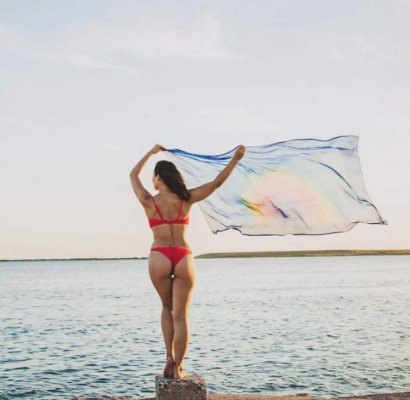 Lola Laymon, la bella nicaraguense que alentará a su país en la Copa Oro