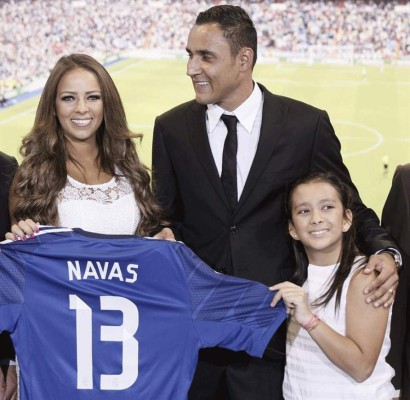 Keylor Navas fue presentado como portero del Real Madrid.