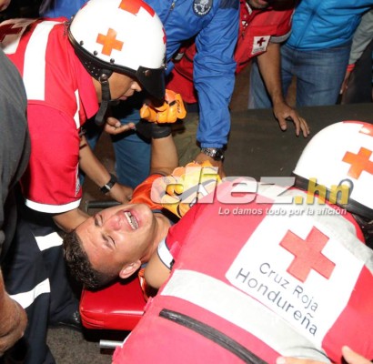 Las imágenes que la televisión no mostró de la ida de la final en Honduras