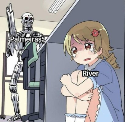 Los memes destrozan a River Plate tras la goleada recibida por el Palmeiras en la Libertadores