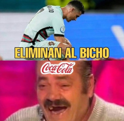 Celebra la famosa bebida de gaseosas: Los memes destrozan a Cristiano Ronaldo tras eliminación en la Eurocopa