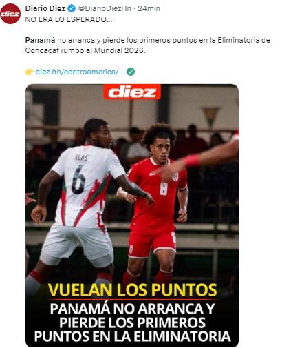 Los desnudó, Pidiendo la hora y No tienen nivel: prensa de Concacaf destruye a Panamá tras tropezar con Surinam