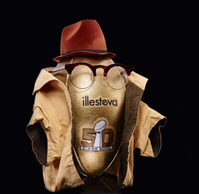 Los espectaculares diseños de balones conmemorativos al Super Bowl 50