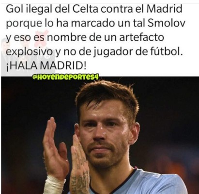 Real Madrid, víctima de los memes tras el empate ante el Celta en el Bernabéu