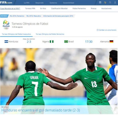 Prensa internacional despide con dignidad a Honduras de los Juegos Olímpicos