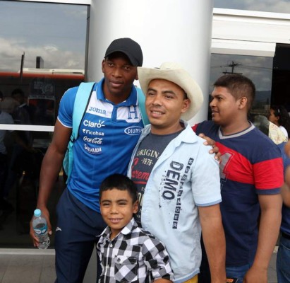 El recibimiento a la Selección de Honduras tras participar en Río 2016