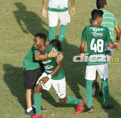 ¡Alegría y tristeza! Así festejó Marathón la clasificación a la final del Clausura