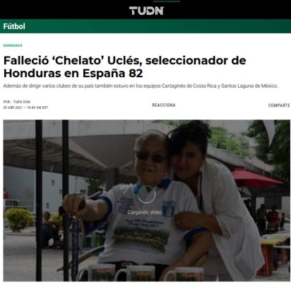 Impacto mundial por la muerte de Chelato Uclés: Lo que dicen los medios internacionales
