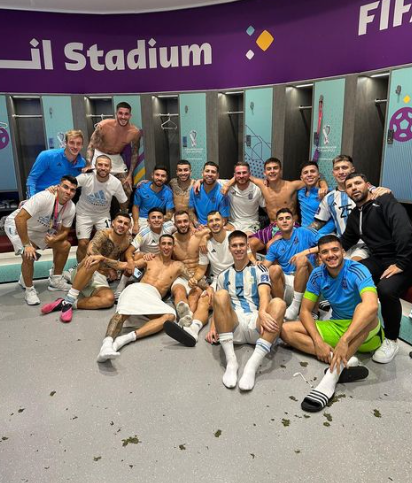 No se lo pueden creer: la reacción de los futbolistas argentinos por jugar la final del Mundial y el mensaje de Di María para Modric