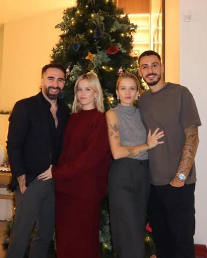 Futbolistas del Real Madrid festejan la Navidad con sus espectaculares novias y el mensaje de Florentino Pérez