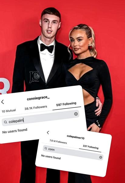 Cole Palmer borró a su preciosa novia de las redes: revelaron el increíble motivo de la presunta ruptura