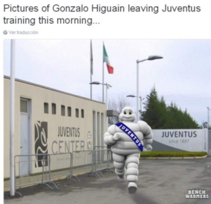 Memes: Higuaín, destrozado en redes por regresar 'gordo' a los entrenamientos de la Juventus