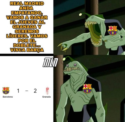 Los memes despedazan al Barcelona tras perder ante el Granada y dejar ir el liderato