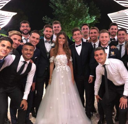 ¡SÍ QUIERO! La boda de Sergi Roberto con una espectacular modelo israelí
