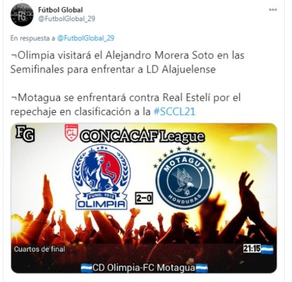 'El León impone autoridad': La prensa internacional sobre la eliminación de Olimpia a Motagua en Liga Concacaf&nbsp;&nbsp;