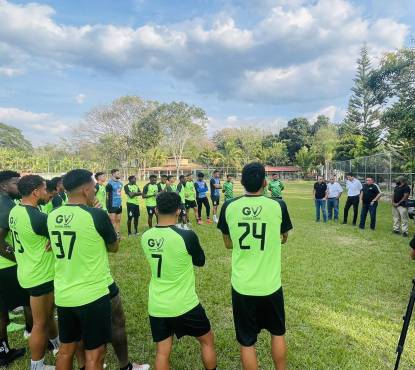 Héctor Vargas y su mensaje directo a los jugadores de Juticalpa: “No me gusta dar paja”