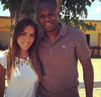 Polémica por hijo del futbolista Aquivaldo Mosquera con actriz mexicana