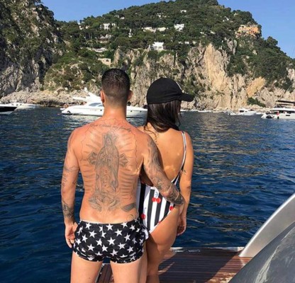Las picantes vacaciones de Ciro Immobile y su espectacular esposa Jessica Melena