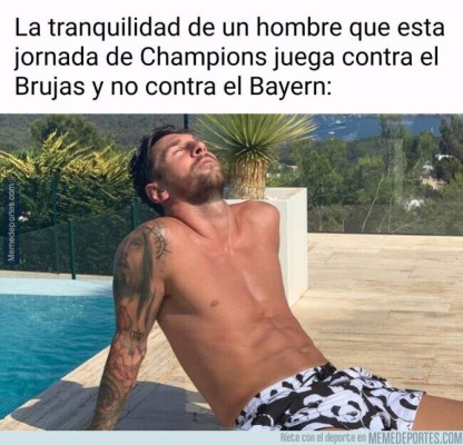 Bayern Munich golea otra vez y los memes destrozan al Barcelona; Cristiano Ronaldo no se salva