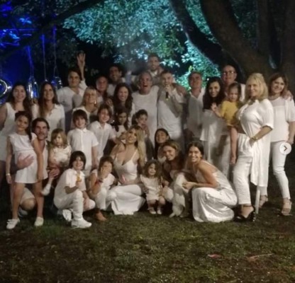 ¡Junto a Maxi López! La fiesta de año nuevo de Wanda Nara e Icardi