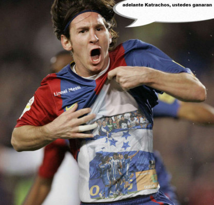 Fotomontajes sobre el partido Panamá-Honduras.