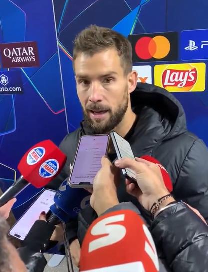 “Me salpicó su sangre, el corte es impactante”: así quedó la cara de Cubarsí tras sufrir una patada en la Champions