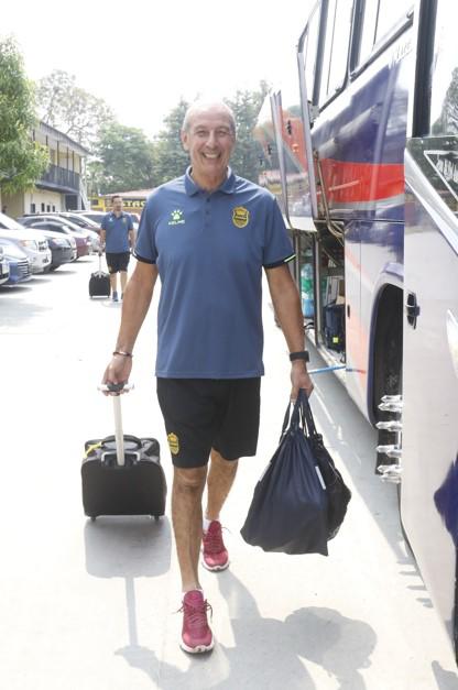 Mucho optimismo y con una duda: Así fue la salida de Real España rumbo a Tegucigalpa para enfrentar a Olimpia